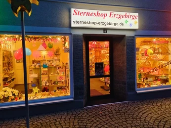 Fachgeschäft für erzgebirgische Volkskunst Sterneshop Erzgebirge in Ehrenfriedersdorf