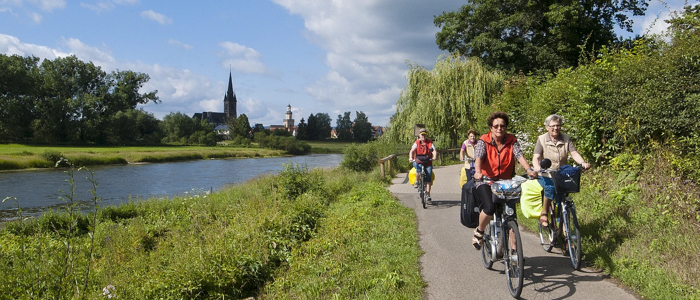Radtour am Weser-Radweg Radtour am Weser-Radweg
