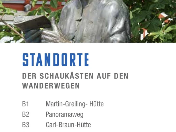 Standorte der Schaukästen