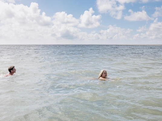 Symbolbild für Baden in der Nordsee