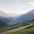 Oberalppass Blick Richtung Urserntal