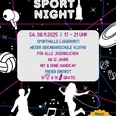 SportNight25 Plakat zur SportNight