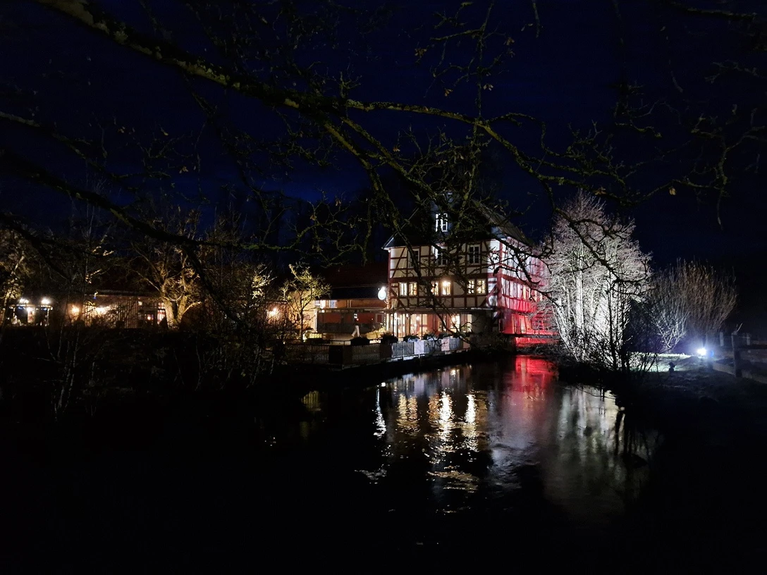 Landgut Walkemühle abends