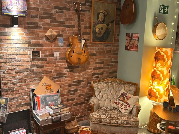 Gemütliche Sitzecke - Café Die Bohnenbrüder