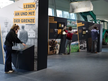 Die Dauerausstellung im Grenzmuseum Schifflersgrund