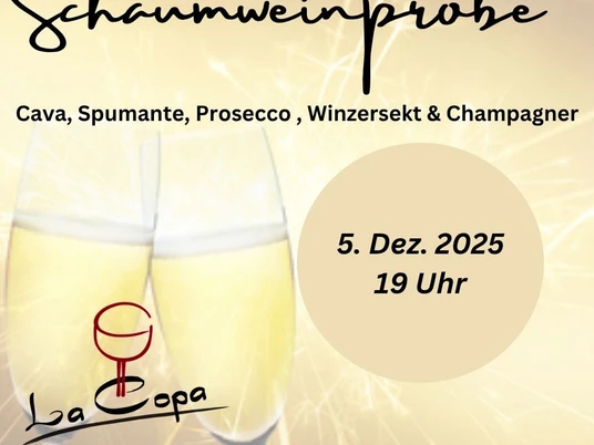 Schaumweinprobe