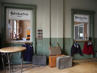 Schlossbahnhof Ballenstedt - Fahrkartenschalter