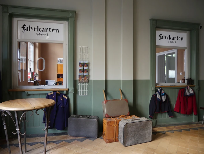 Schlossbahnhof Ballenstedt - Fahrkartenschalter Schlossbahnhof Ballenstedt - Fahrkartenschalter