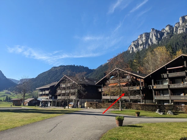 Südbalkon mit Bergsicht