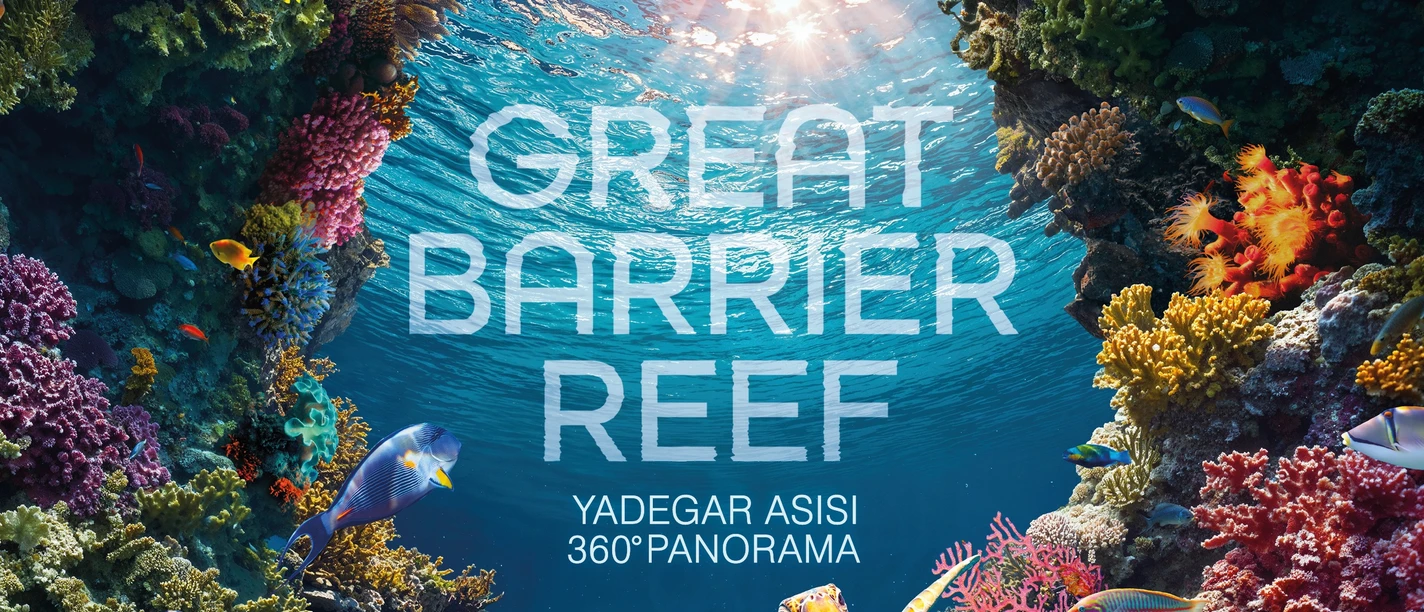 GBR_Keyvisual_ANS_(c)asisi.jpg Unterwasserlandschaft des Great Barrier Reef mit bunten Fischen und Korallenformationen.