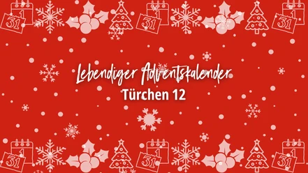 lebendiger adventskalender auf Juist