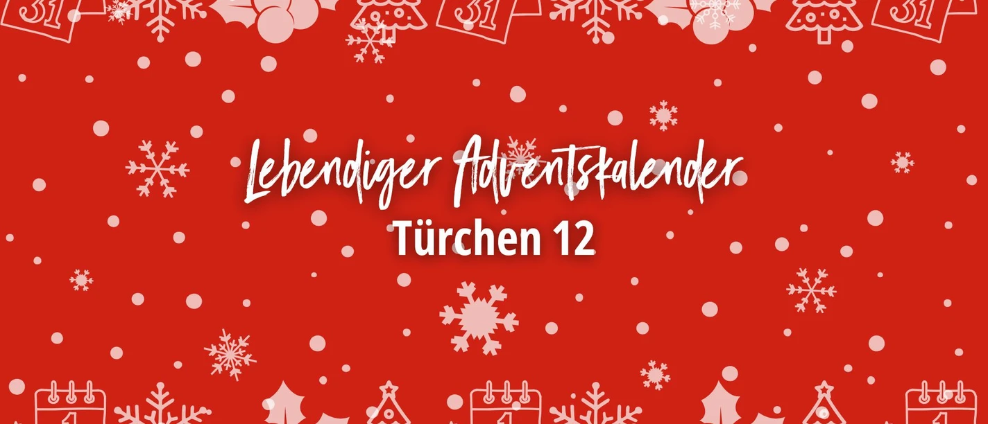 lebendiger adventskalender auf Juist