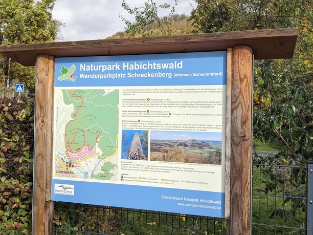 Wandertafel Schreckenberg