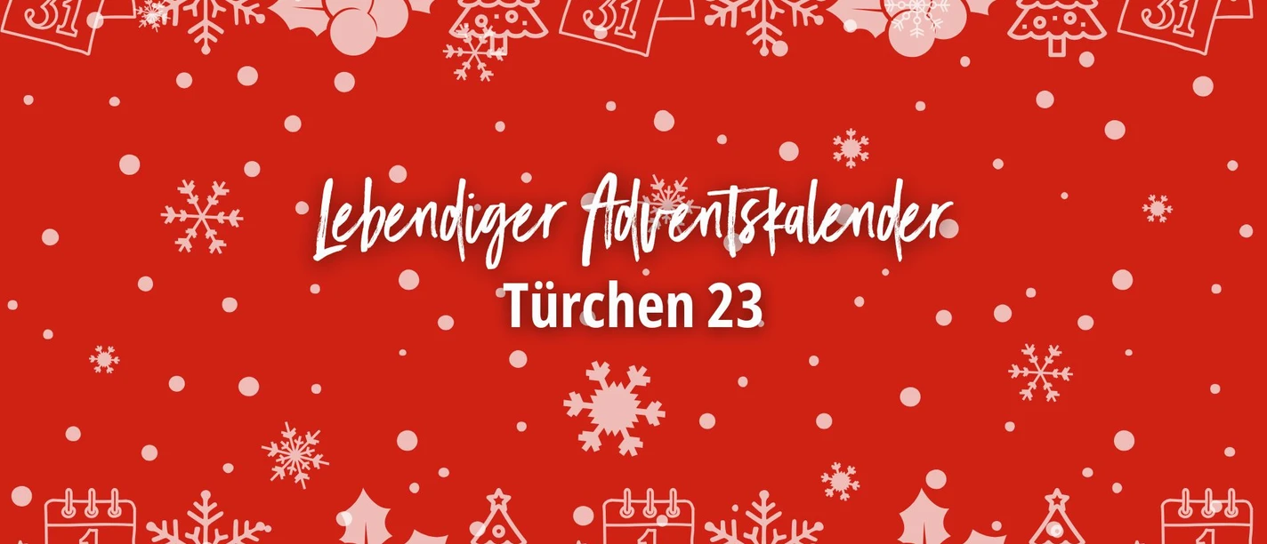 lebendiger adventskalender auf Juist