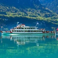 MS Jungfrau Unterwegs auf dem Brienzersee von Iseltwald richtung Giessbach