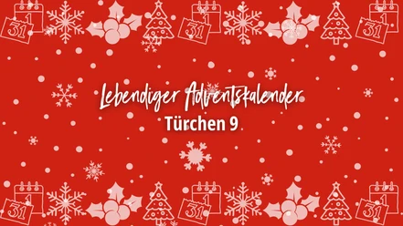 lebendiger adventskalender auf Juist