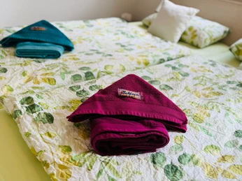 Ferienwohnung am Wall Schlafzimmer_