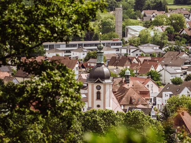 Ausblick auf Bad Rotenfels