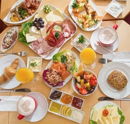 Frühstück im Café Wien