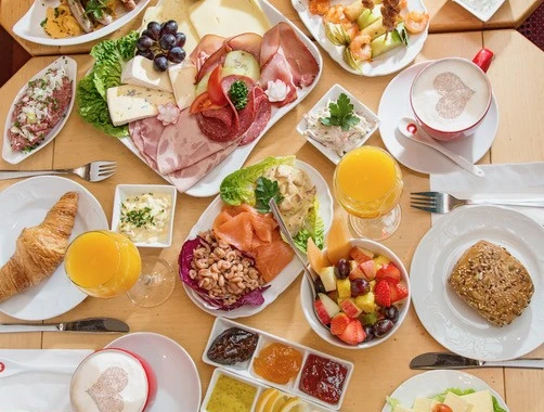 Frühstück im Café Wien