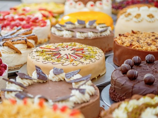 Torten im Café Wien