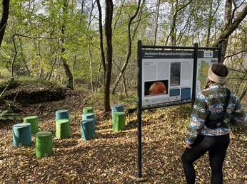 Das Draußenklassenzimmer am Hochmoorbodenprofil..jpeg