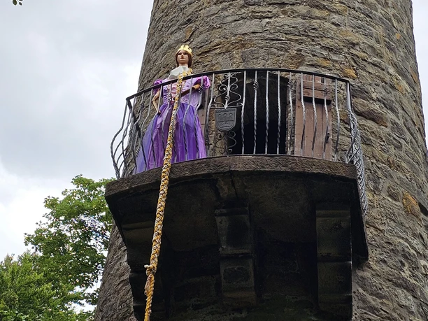 Rapunzel-Turm Rapunzel looks out for the prince on a tower