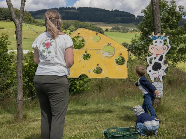 Spaß auf den Milchstationen in Referinghausen