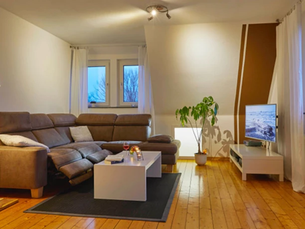 Ferienwohnung Blickweite Wohnzimmer