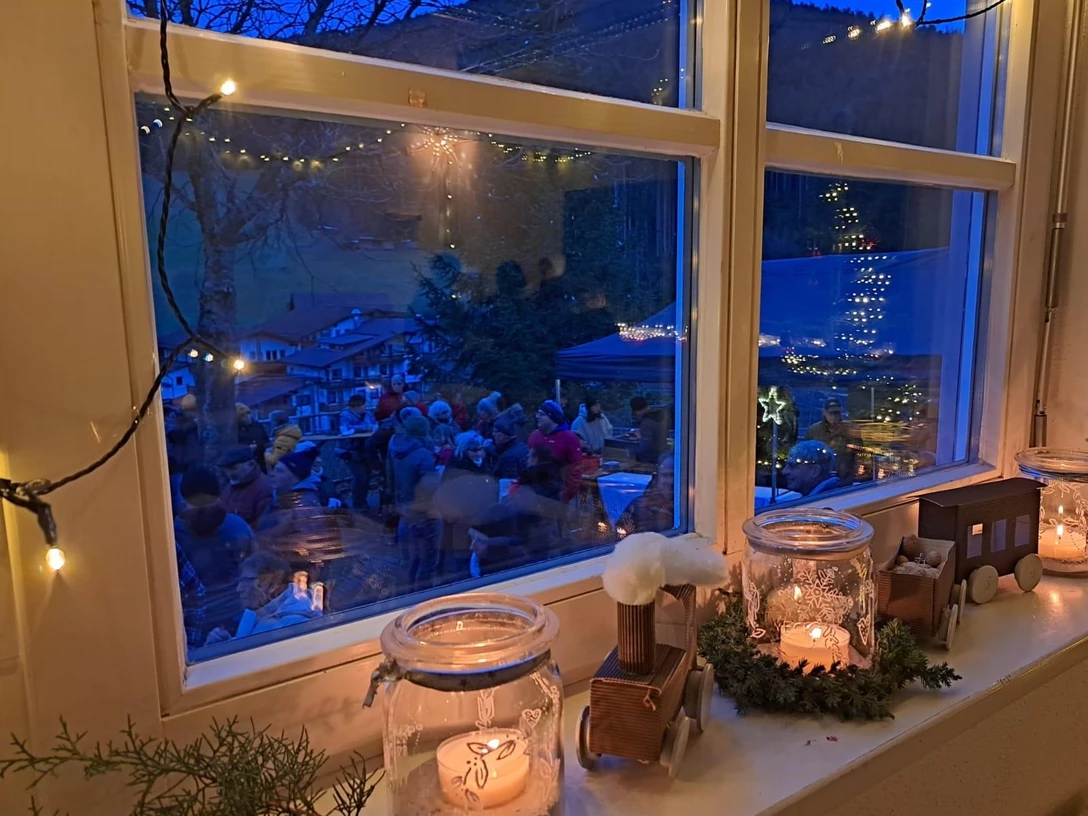 Winterhock am Kurhaus Röt