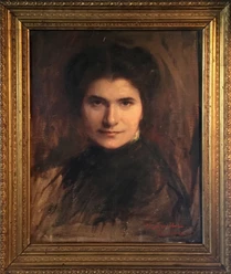 Clara Mueller Selbstportraet 1905
