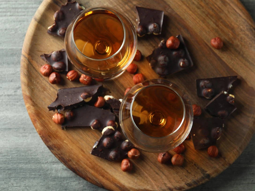 Schokolade trifft edle Spirituosen