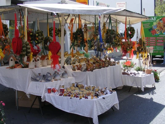 Stand auf dem Stadtfest