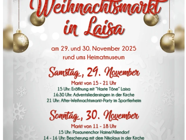 Laisa Weihnachtsmarkt 2025