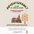 Adventsmarkt an der ev. Kirche Lahde