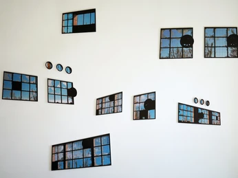 Fotoinstallation Ensemble, Susanne Hofer, Galerie Stans