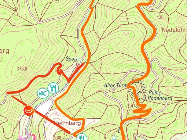 Premium-Wanderweg Bornschisser - Rotenburg