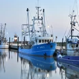 Kutterhafen Wremen Abendstimmung