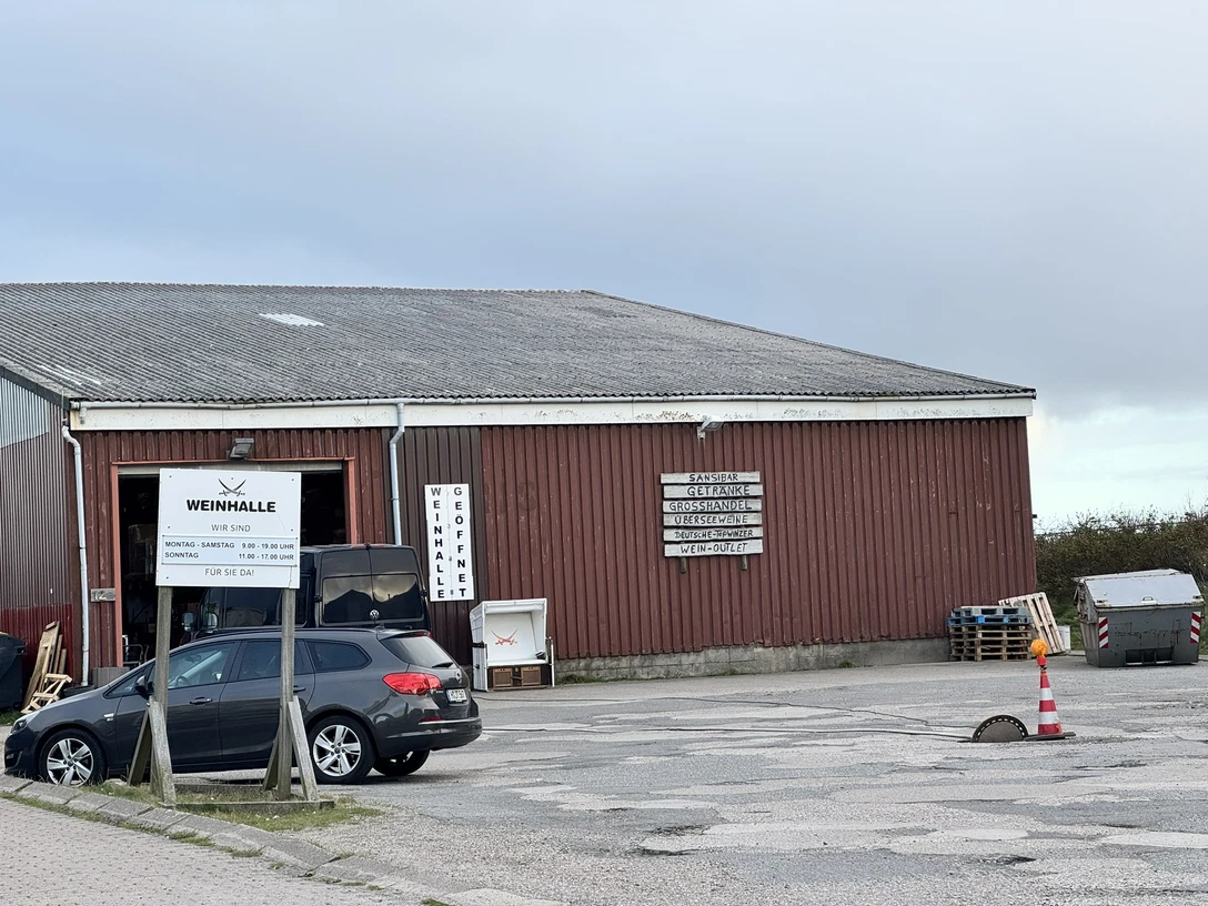 Weinhalle in Rantum