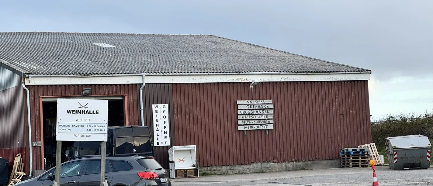 Weinhalle in Rantum