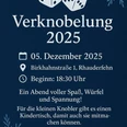 Verknobeln.png Grafik zur Verknobelung 2025 mit Datum, Uhrzeit, Ort und Text über einen geselligen Spieleabend.