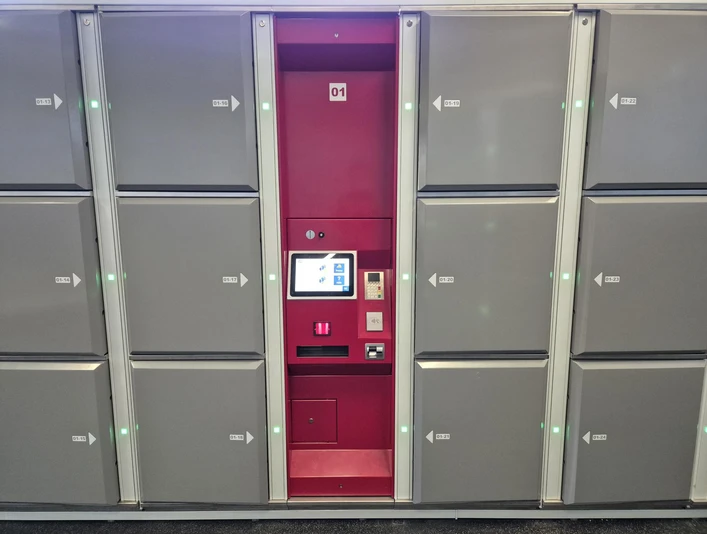 Luggage lockers Bettmeralp mountain station