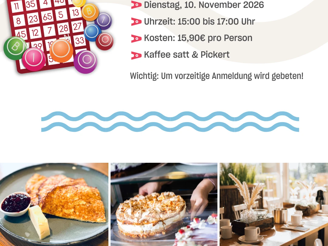 Aal-Hoffmann Bingo und Pickert