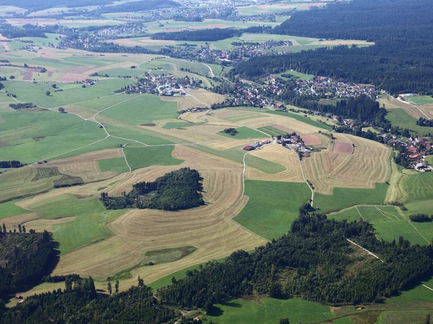 Die Panoramarunde aus dem Segelflieger