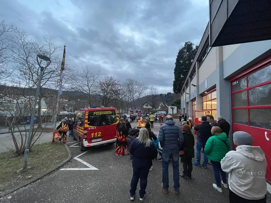 Kateressen bei der Feuerwehr