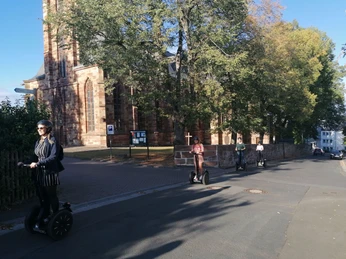 Mit dem Segway durch Frankenberg (Eder)