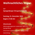 Weihnachtliches Singen