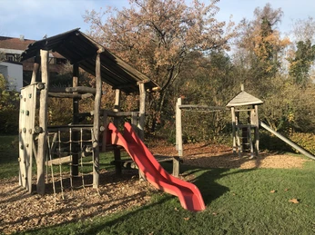 Spielplatz beim Freibad-Herbst