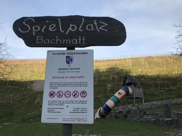 Spielplatz Bachmatt -Herbst