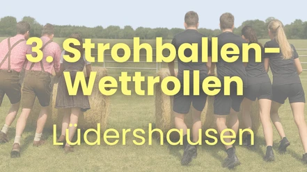 Strohballen Wettrollen